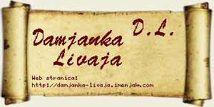 Damjanka Livaja vizit kartica